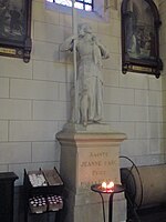 Statue de Jeanne d'Arc de l'église de Neuilly-sur-Seine