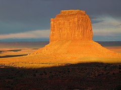 Butte de Merrick, en Monument Valley, Utah