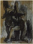 Three Figures, ca 1921