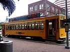 Trolley at Franklin and Whiting Street, Tampa, FL