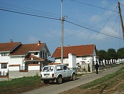 Street of Zagužanje Village