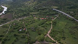 Airview of the village