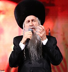 Werdyger at a concert in Beit Shemesh, October 2024