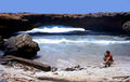 Natural Bridge in Aruba (June 1973) collapsed in 2005.