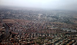 View of Beer Sheba from the air