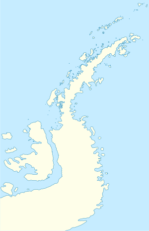 Location map/data/Antarctic Peninsula is located in Antarctic Peninsula
