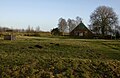 Now an insect hotel, this house was previously occupied by a family, the last people to live at Bargerveen.