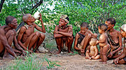 Hunter-gatherer family of southern Africa