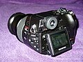 Olympus C-8080 WZ with tilted LCD