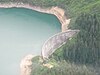 A single arch dam in Alaska