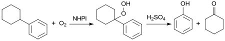 Hock-Reaktion mit Cyclohexylbenzol