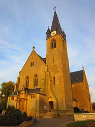 The church in Distroff