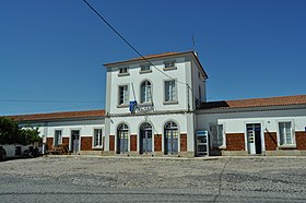 Estação de Elvas, em 2010