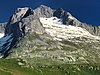 Der Hostock von Süden. Oben links der Mitte der Pt. 3225 m.