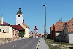 Centre of Kuchařovice