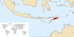 East Timor in South East Asia