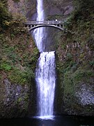 Bridge built over the falls