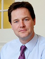 Photographie de Nick Clegg