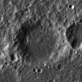 Снимок зонда Lunar Reconnaissance Orbiter.