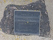 Pueblo Grande Ruin National Historic Landmark Marker. Marker and contents are the work of the US Dept. of the Interior, therefore PD.