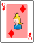 Queen of diamonds