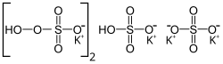 Image illustrative de l’article Sel triple du monopersulfate de potassium