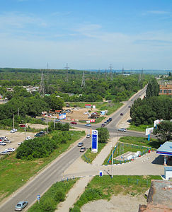 Пересечение проспекта Карла Маркса и улицы Алма-Атинской