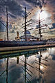 Image 2The RRS Discovery was the last traditional wooden three-masted ship to be built in Britain. Designed for Antarctic research, she was launched as a Royal Research Ship (RRS) in 1901. Her first mission was the British National Antarctic Expedition, carrying Robert Falcon Scott and Ernest Shackleton on their first, successful journey to the Antarctic, known as the Discovery Expedition. She is now the centrepiece of a visitor attraction in her home, Dundee.