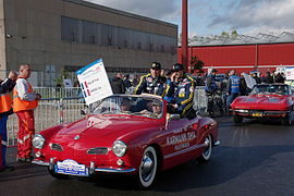 Rallye de France 2012, présentation des pilotes au Rallye de France 2012 à Strasbourg