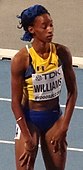 Sada Williams Rang fünf in 23,55 s