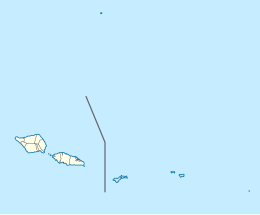 Savaiʻi在薩摩亞的位置