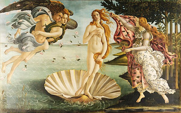 The Birth of Venus, Sandro Botticelli