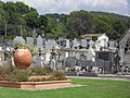 Section du vieux cimetière de Draguignan vu depuis l'entrée.