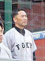 Shinnosuke Abe, current manager of Tokyo Giants