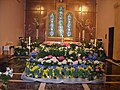 St. Francis Xavier's Altar on Easter Sunday 2016