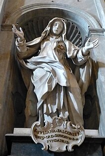 Statue of Juliana Falconieri, St Peter's Basilica