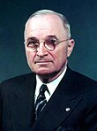 Photographic portrait of Harry S. Truman