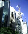 The Business Buildings in Paulista Avenue