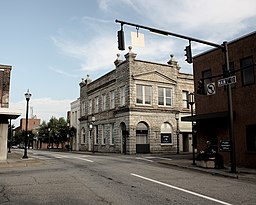 Main Street i Uptown Martinsville, Virginia.