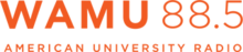 WAMU 88.5FM logo