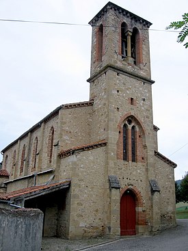 Igreja em Montégut-Plantaurel