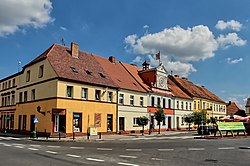 Old houses at Plac Rozstrzelanych in Śmigiel