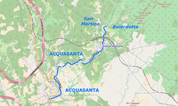 Mappa del fiume