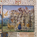 Figured Apocalypse of the Dukes of Savoy – Escorial E Vit.5 – Fall of Babylon, 15th century