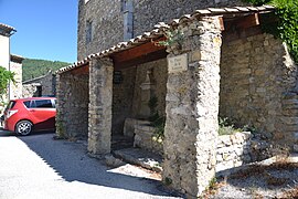 The old lavoir in Aubres