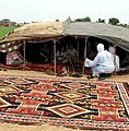 Nomadic tent near Moussoro (2012 photograph)