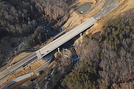 Barta Road Bridge over Accotink Creek in 2011