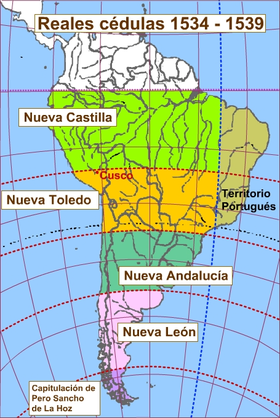 Localização de Governo de Nova Castela