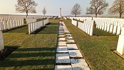 Cimetière militaire britannique.