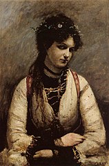 Corot, mademoiselle de Foudras.